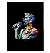 Rhythmic Reverie Sherpa Blanket